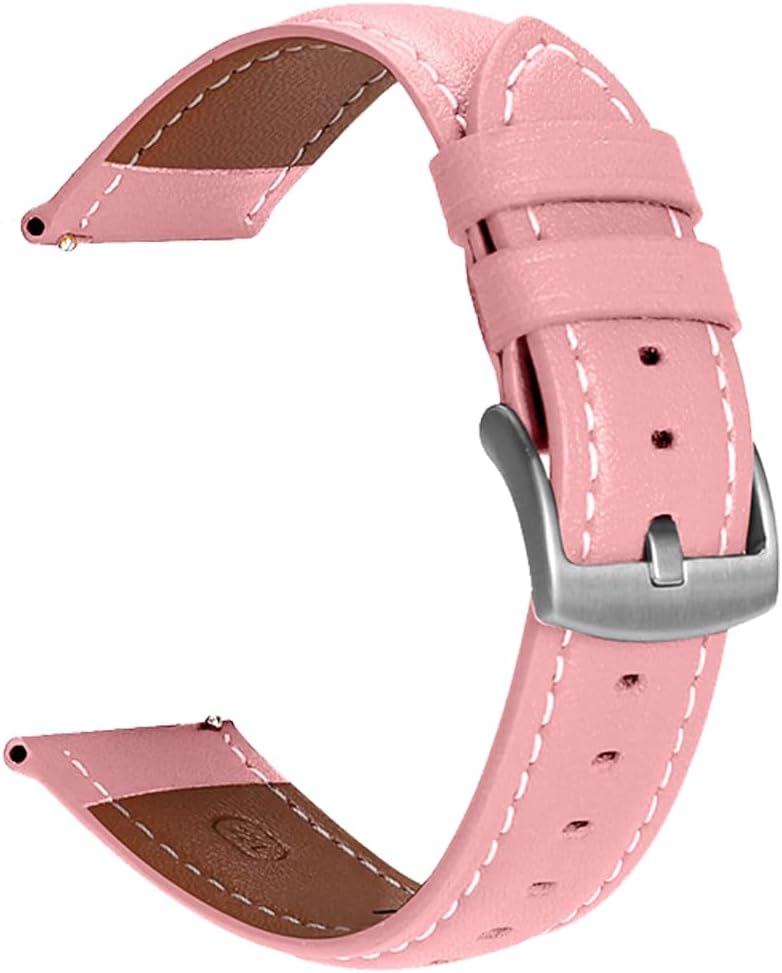 Detalle de 20mm leather watch strap for Polar and Withings