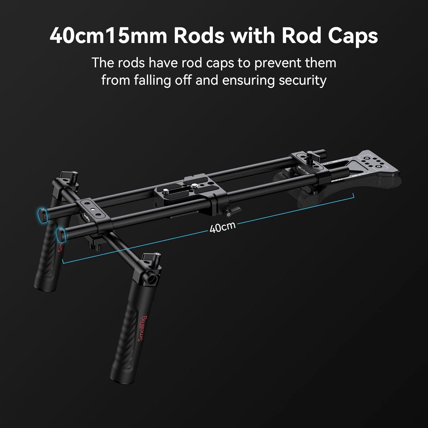 Thumbnail 3 de SMALLRIG 2896C 40cm Shoulder Rig