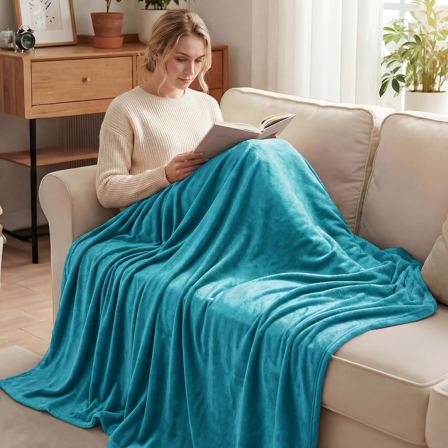 Thumbnail 1 de Fleece Throw Blanket, 50x60 Inches