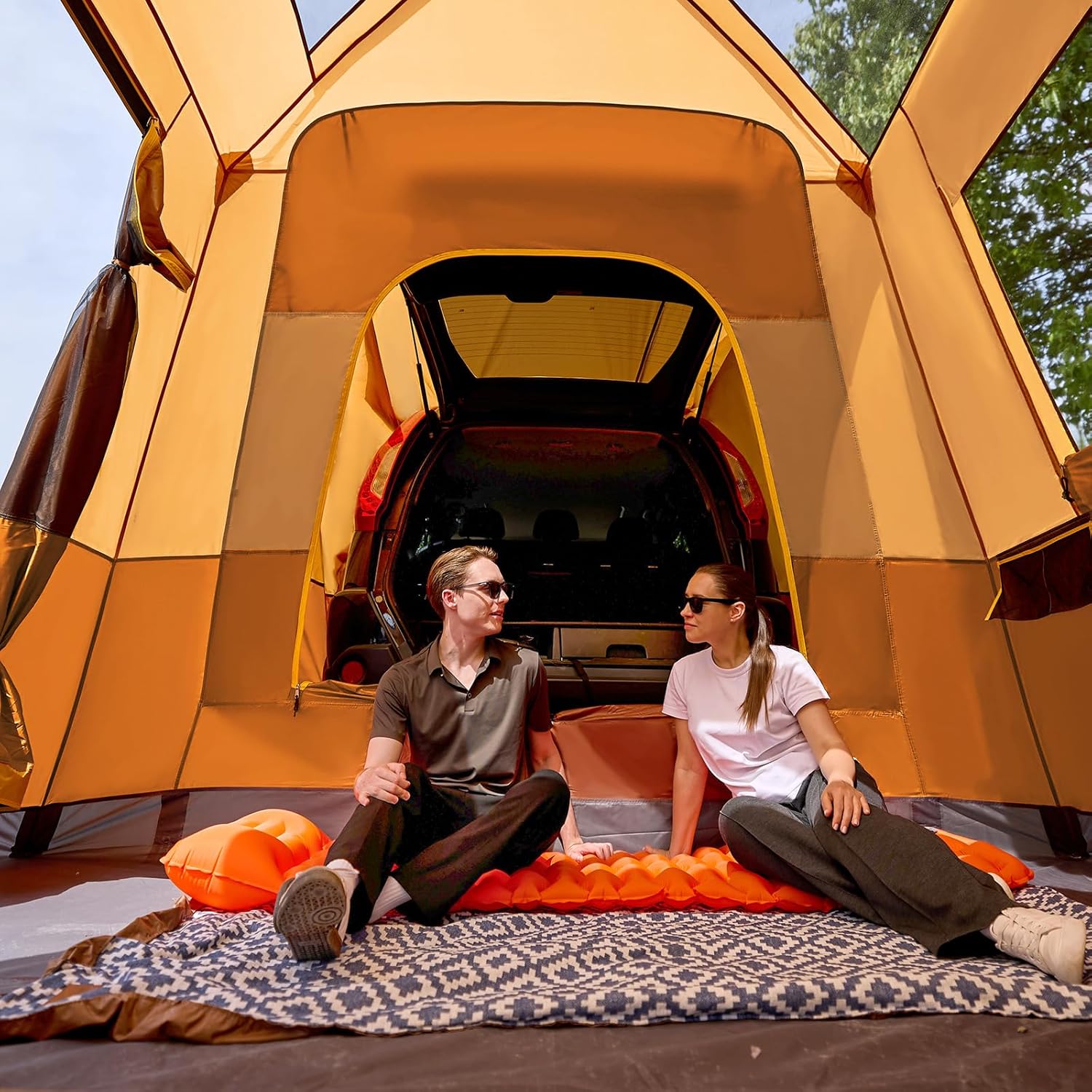 Thumbnail 6 de Timber Ridge 5-9 Person SUV Tent with Screen Porch and Awning (13' x 10' x 7.1')