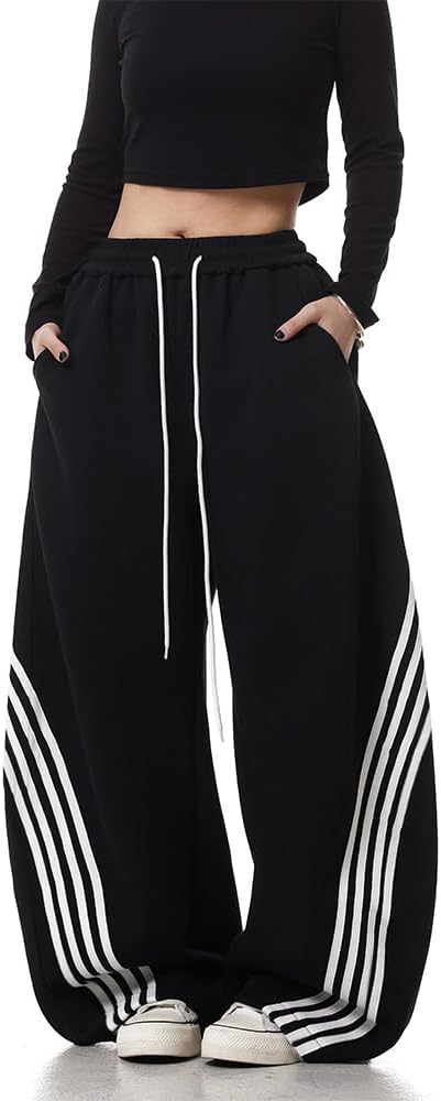 Detalle de EMMIOL Women’s Y2K Baggy Sweatpants