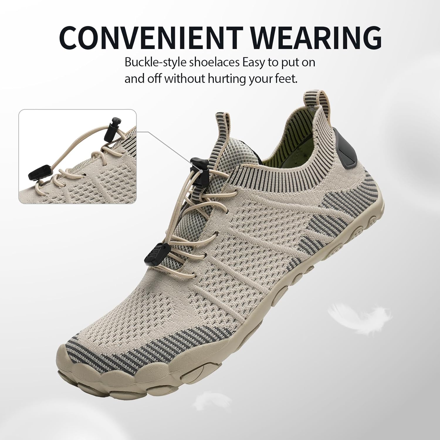 Thumbnail 2 de IceUnicorn Barfußschuhe Damen/Herren – Breite Zehenbox, Geländelaufschuhe, Unisex Aquaschuhe