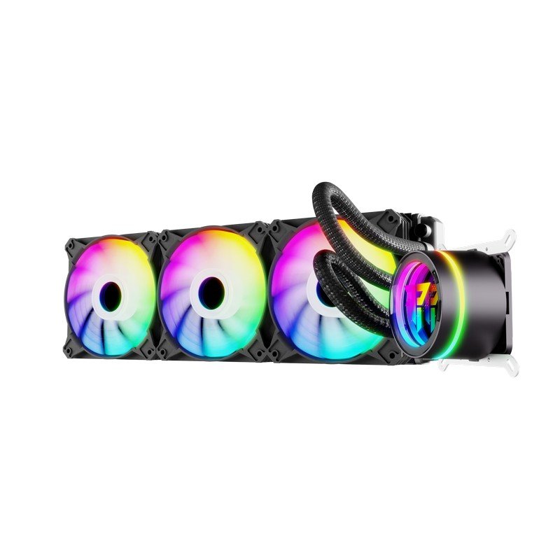 Detalle 2 de Tempest Liquid Cooler 360 ARGB 360 mm kit de refrigeración