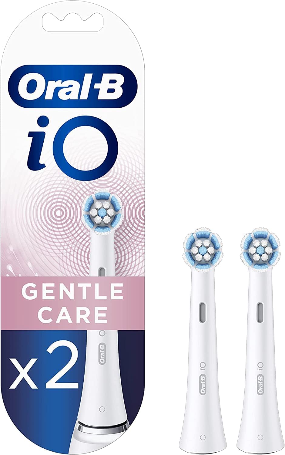 Detalle de Oral-B iO Gentle Care replacement heads 2 pack 🦷