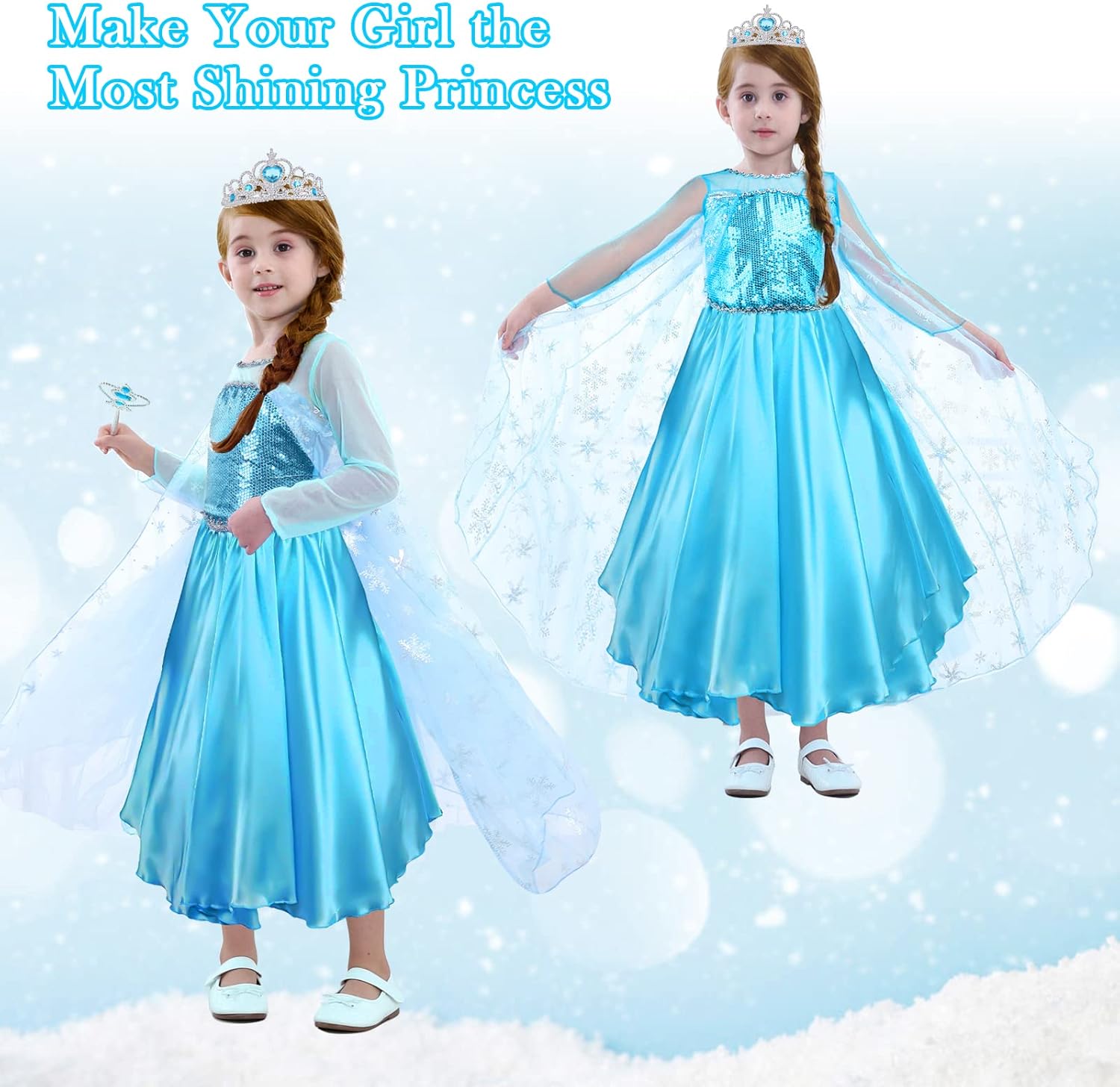 Thumbnail 1 de URAQT Costume da Principessa 110CM
