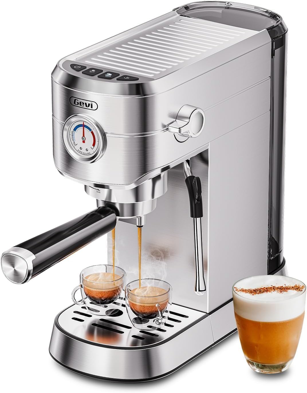 Detalle de Gevi 20-Bar Espresso Maker