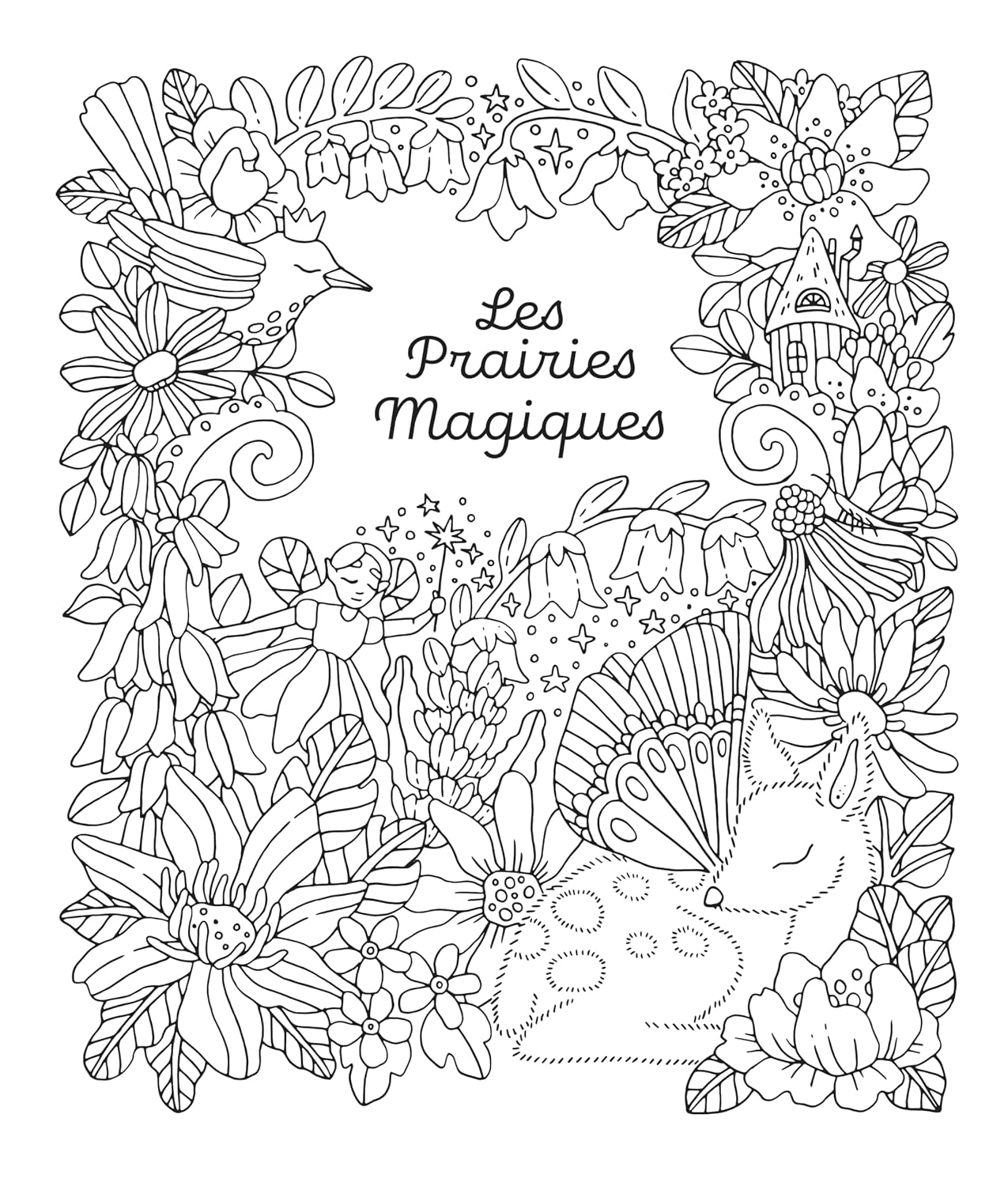 Thumbnail 3 de Royaume fantastique à colorier: Prairies magiques, Royaume majestueux, Baie des sirènes – kolorowanka