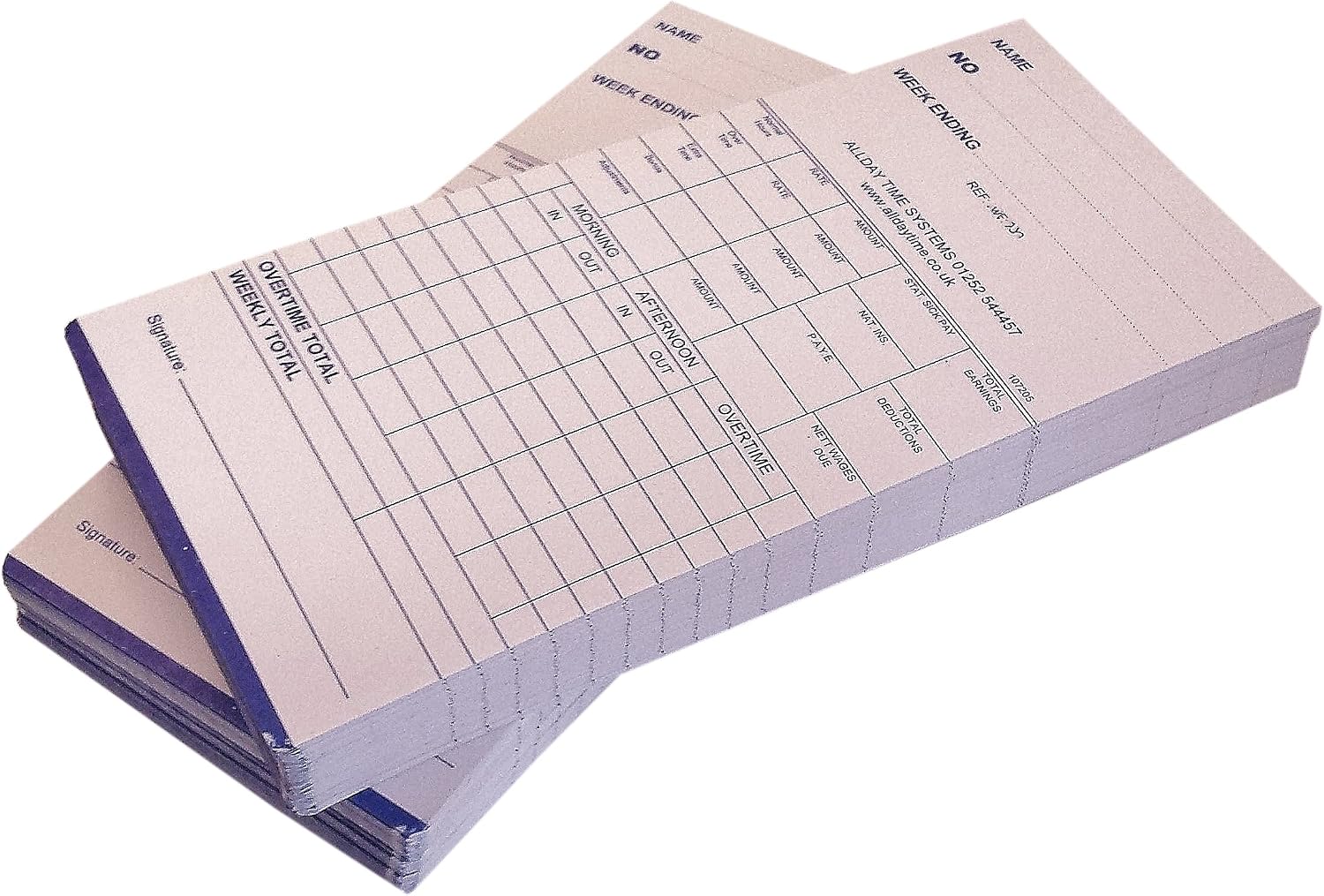 Thumbnail 6 de QuickClocks Weekly Clocking in Cards (Pack 1000) for QC500N, QC500D and QC400 Clocking In Machines