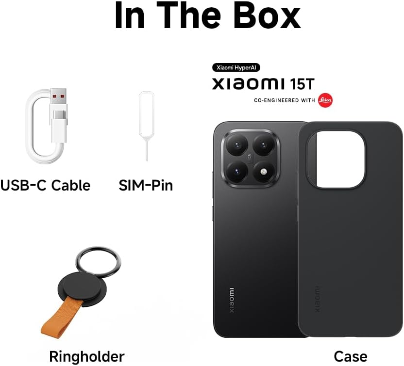 Thumbnail 3 de Xiaomi 15T (12+512GB) 6.83" 120Hz Eye-care display with Dimensity 8400-Ultra and 50MP Leica Summilux lens