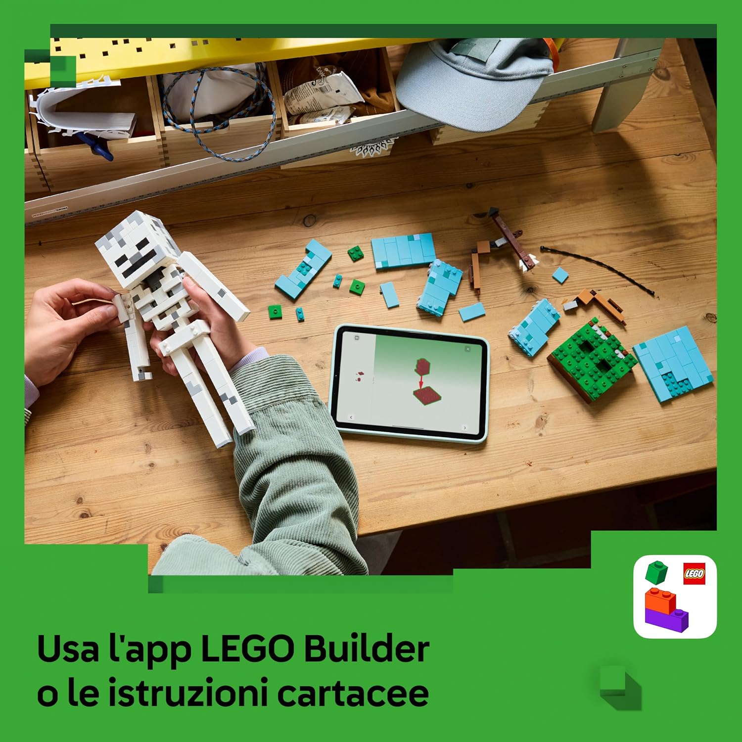 Detalle de LEGO Minecraft Lo Scheletro 21594 – Dettagli utili per una scelta informata