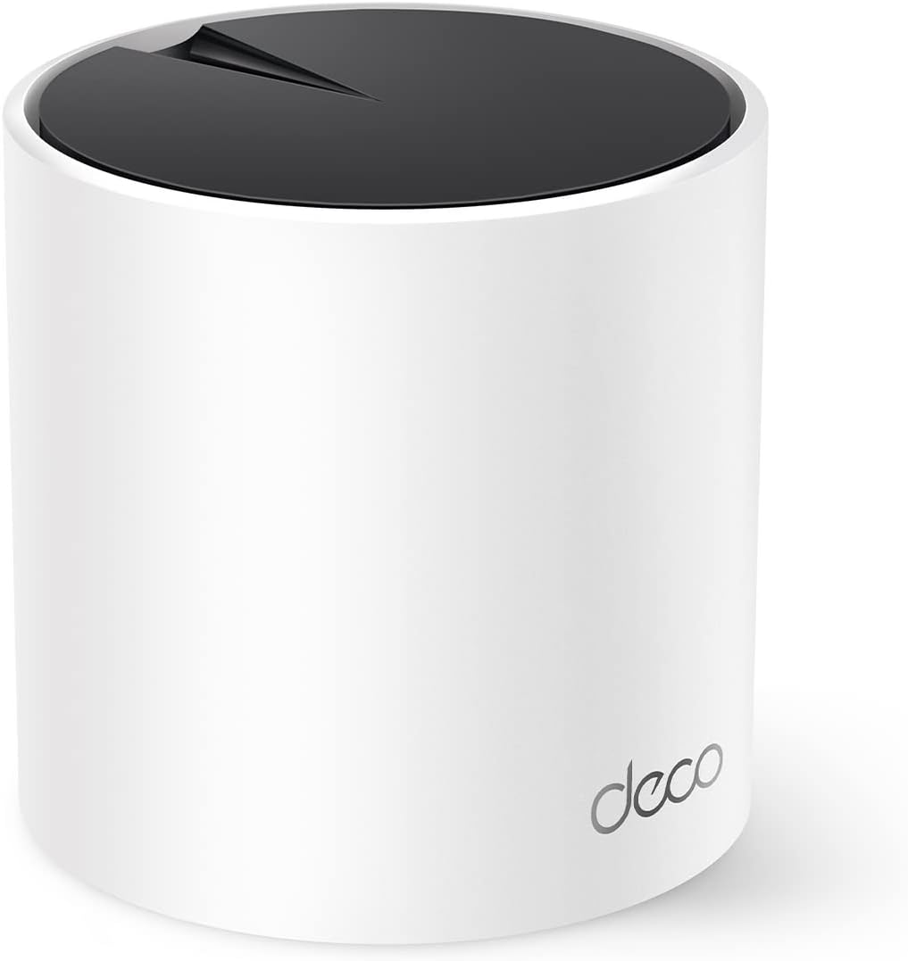 Detalle de TP-Link Deco X55 AX3000 WiFi 6 Mesh System (Deco X55, 1-Pack) with Gigabit Ports & Ethernet Backhaul