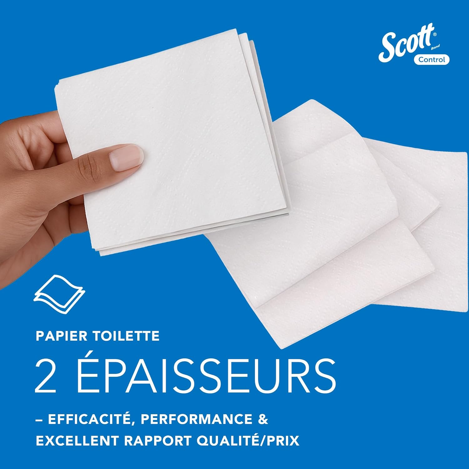Thumbnail 4 de Scott Control Papier toilette plié 9 000 🧻