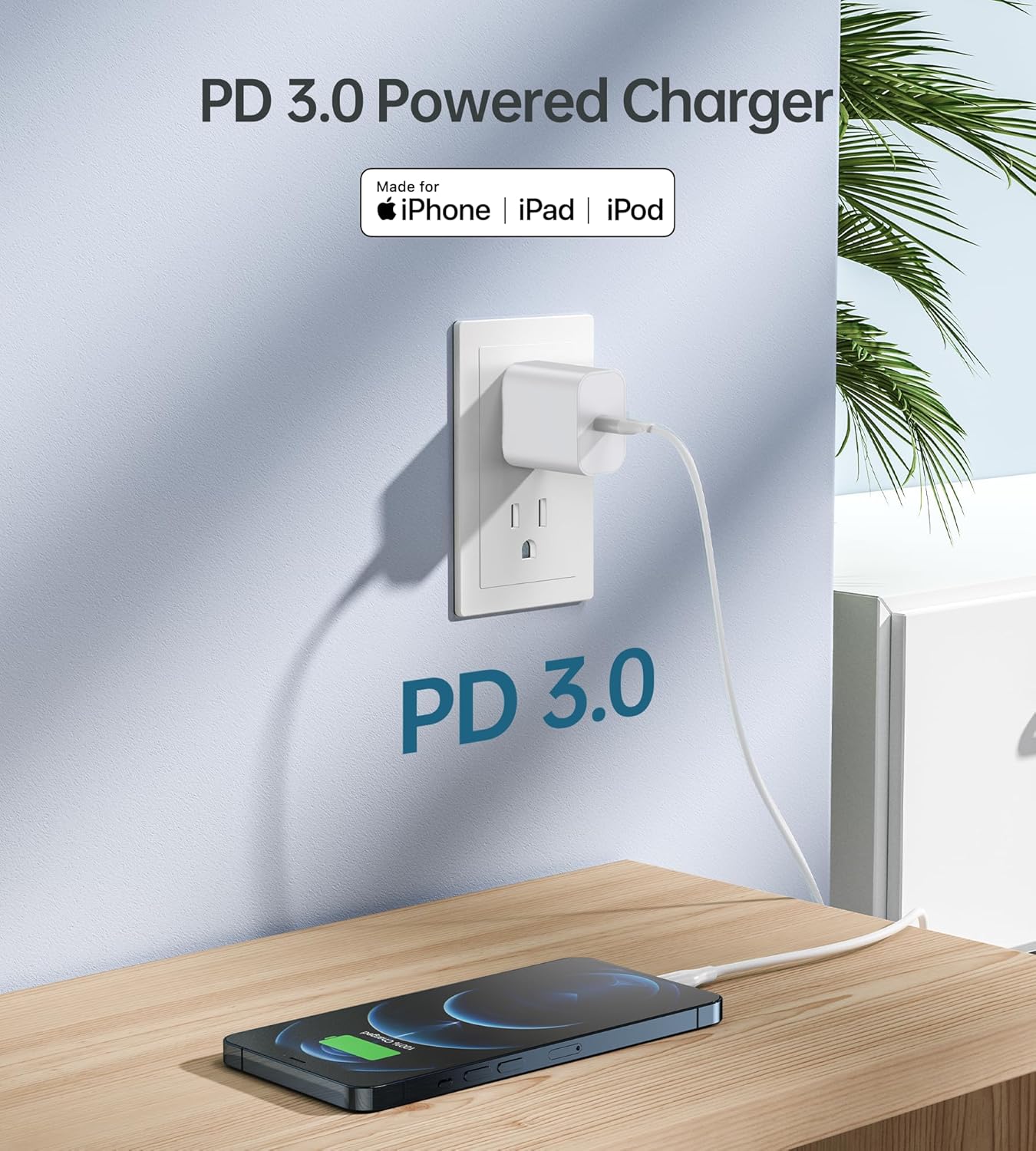 Thumbnail 3 de Seadmit 20W Cargador USB C carga rápida