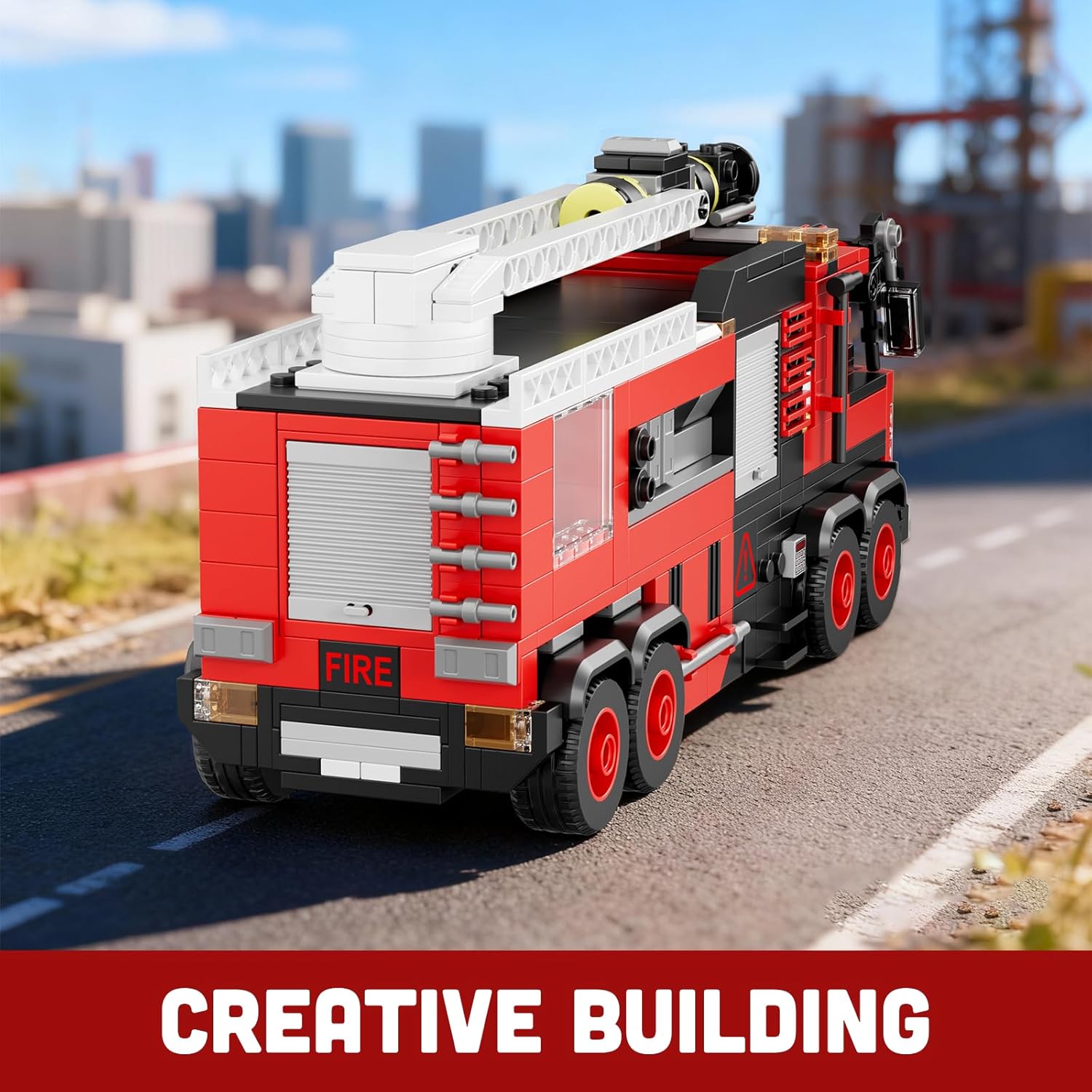 Thumbnail 5 de Feuerwehr-Rettungsfahrzeug 24094 mit 752 Teilen