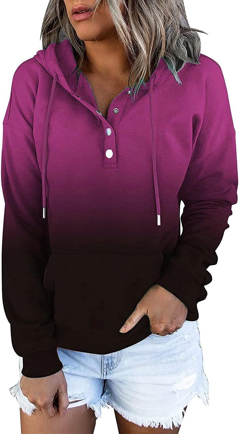 Thumbnail 5 de KISSMODA Camo Leopard Print Pullover Hoodie for Women with Kangaroo Pocket