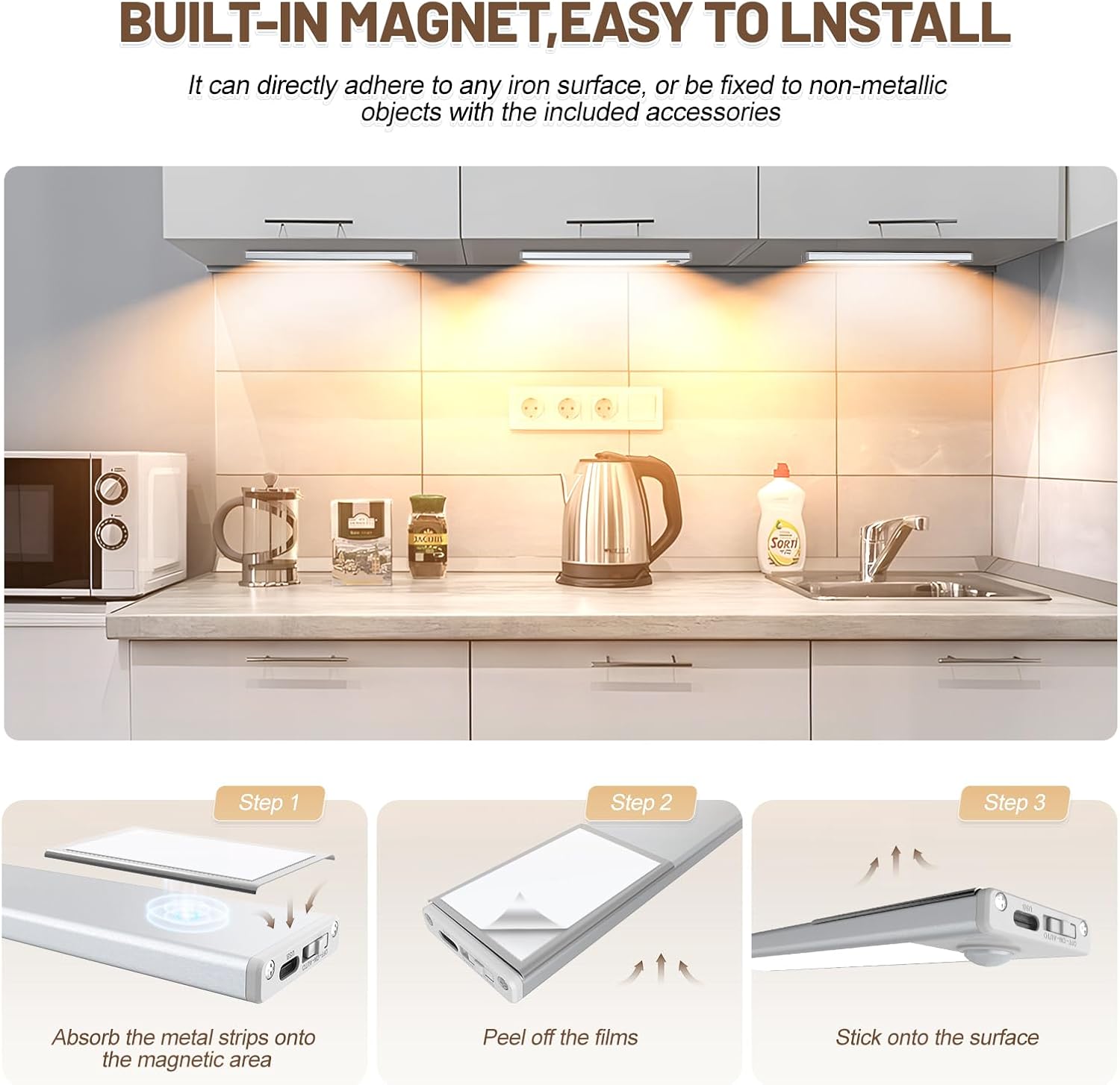 Detalle 2 de Under-Cabinet Lights, 12-inch
