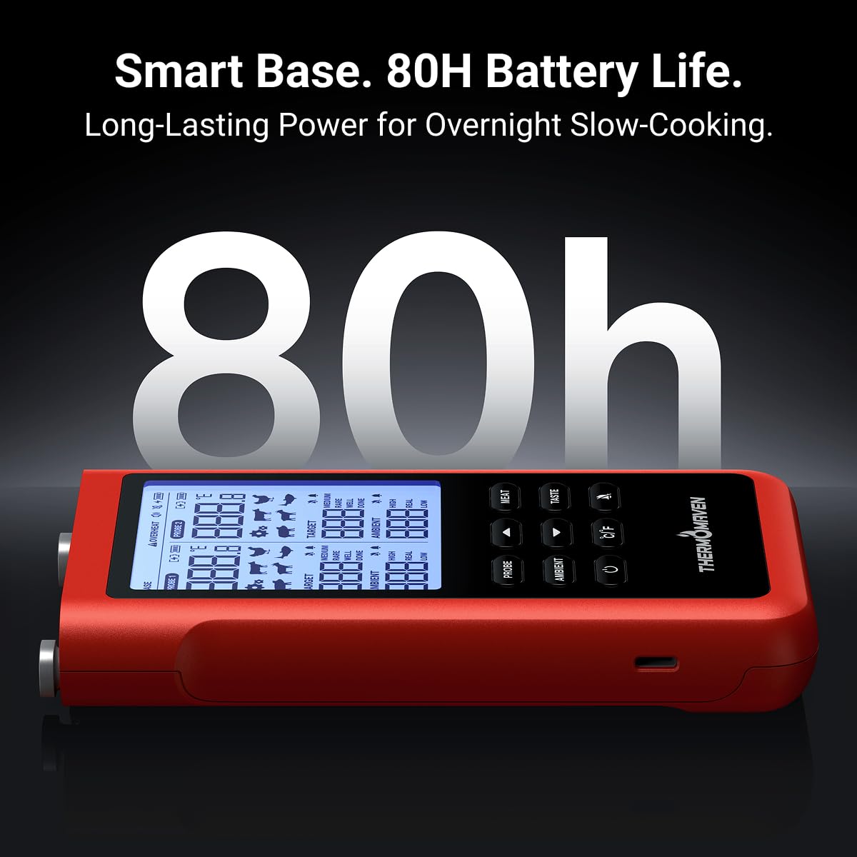Thumbnail 6 de ThermoMaven 3000FT Smart Wireless Meat Thermometer with 6 Sensors