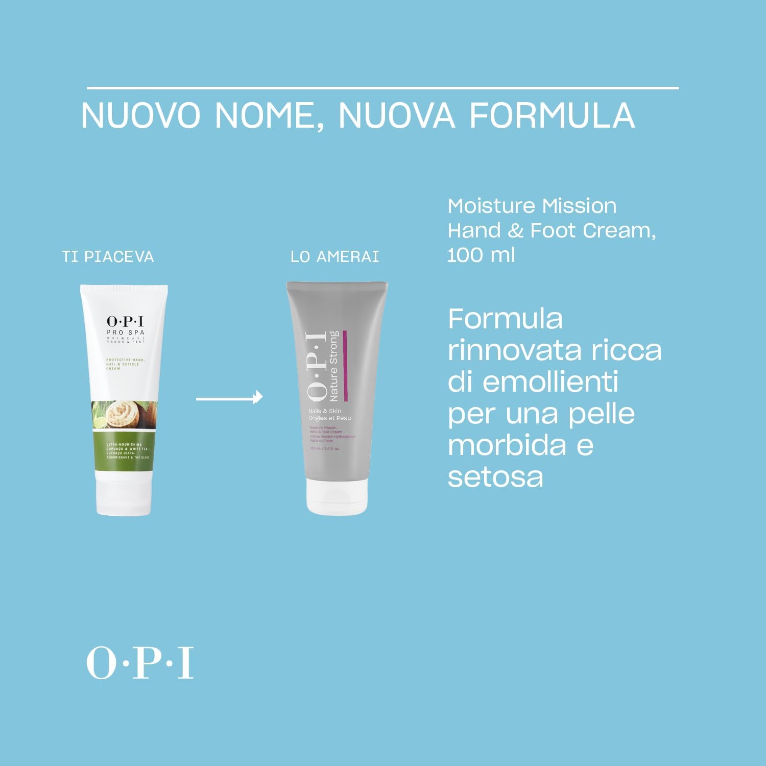 Thumbnail 5 de OPI Nature Strong Moisture Mission Crema Mani e Piedi al burro di karité, pelle nutrita e idratata (100 ml o 250 ml)