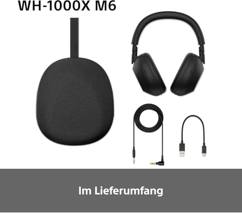 Thumbnail 13 de Sony WH-1000XM6 kabellose Noise Cancelling-Kopfhörer – Signature Hi-Res Sound, faltbares Design, 30 Std. NC