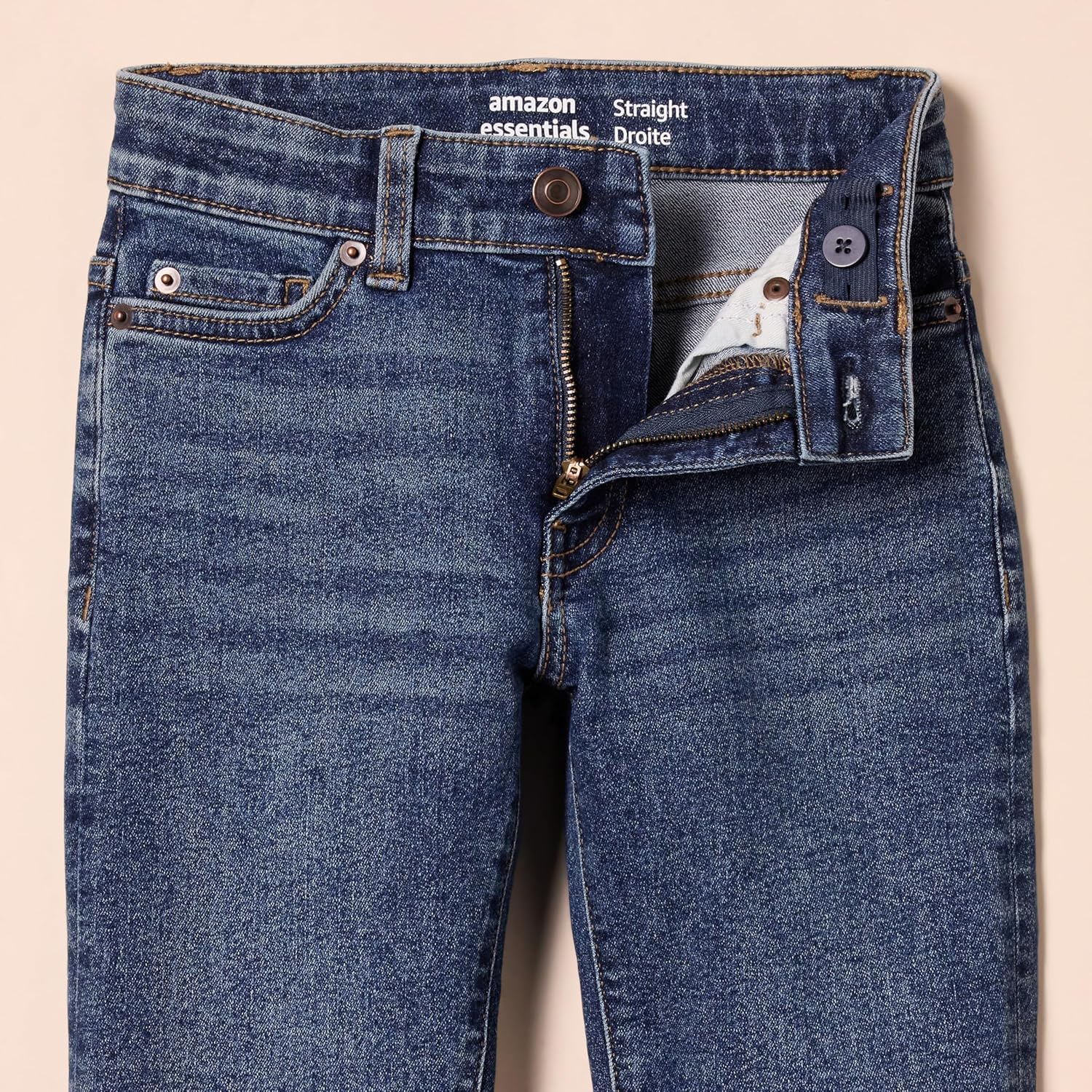 Thumbnail 2 de Amazon Essentials Boys’ Regular Straight-Fit Jeans