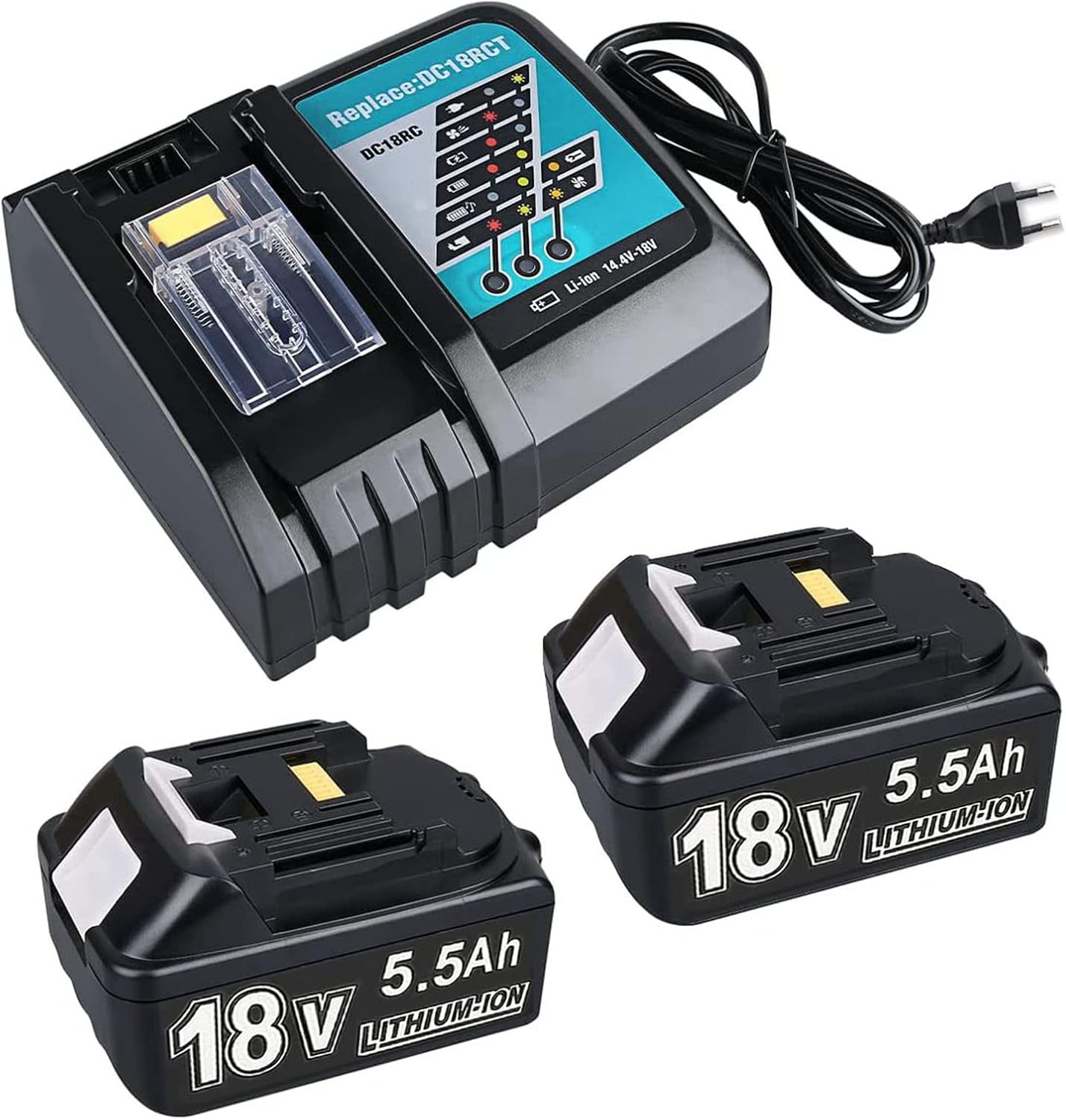 Ersatzakku 18V 5,5 Ah für Makita