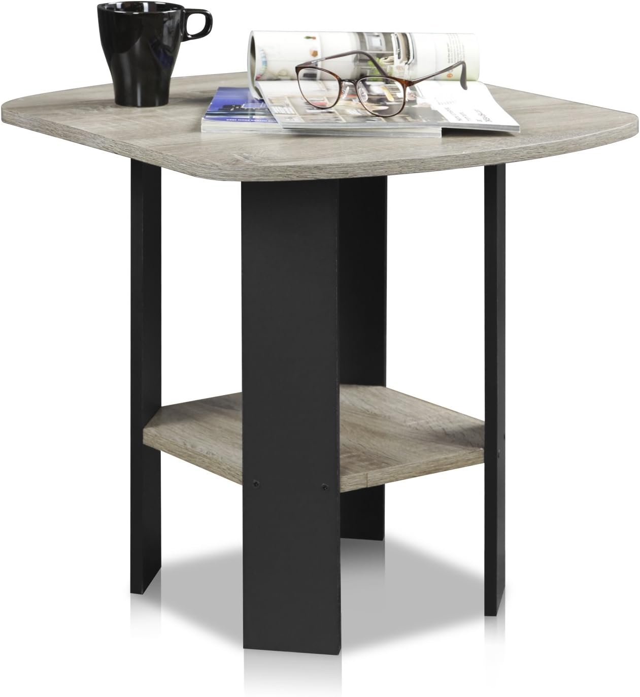 Detalle 1 de Furinno Side Tables, 50 lb Capacity