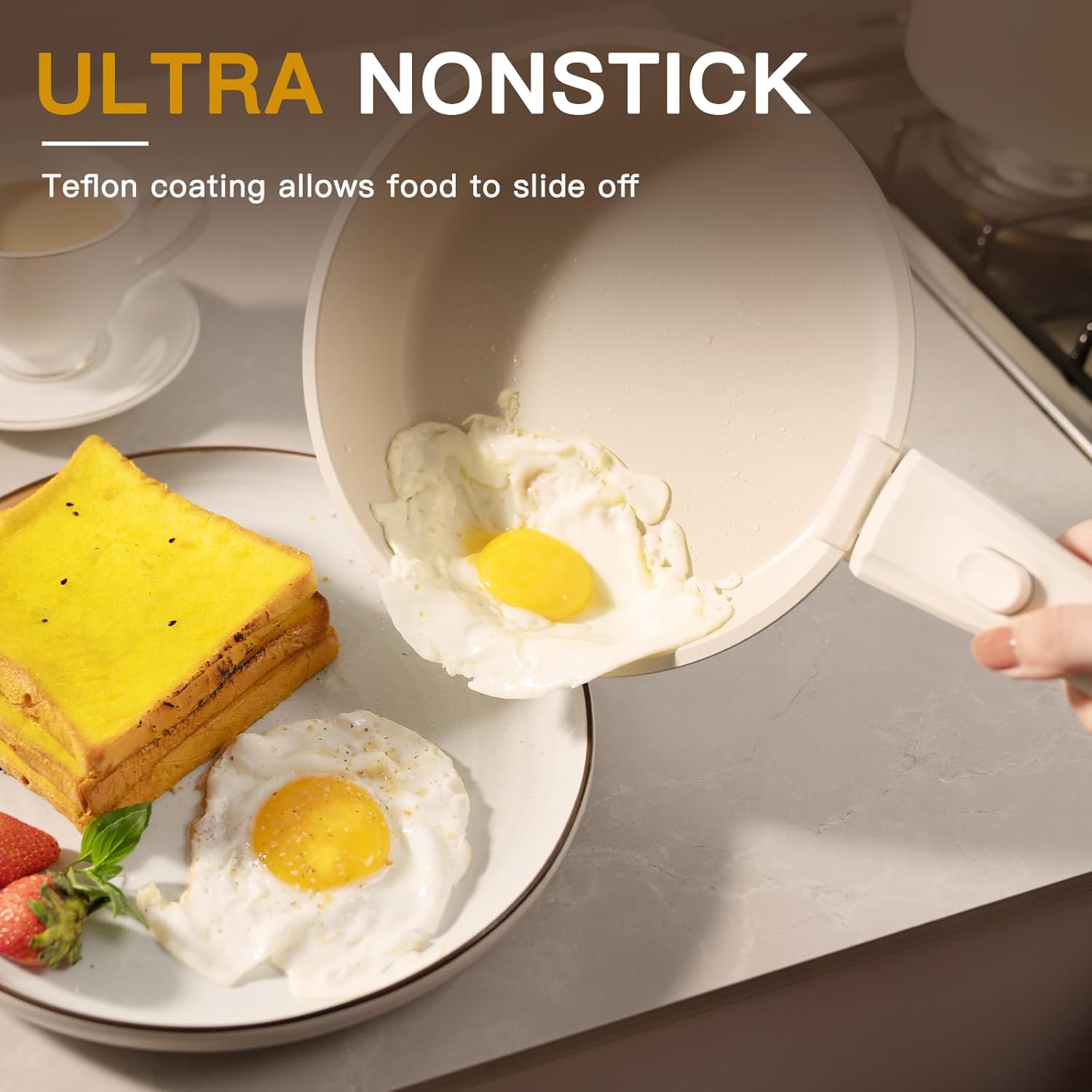 Detalle 2 de Astercook 23 Pc Ceramic Cookware Set
