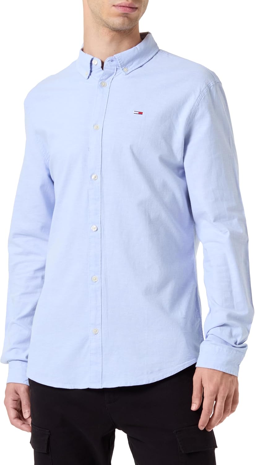 Detalle de Tommy Jeans TJM Slim Camisa manga larga XS