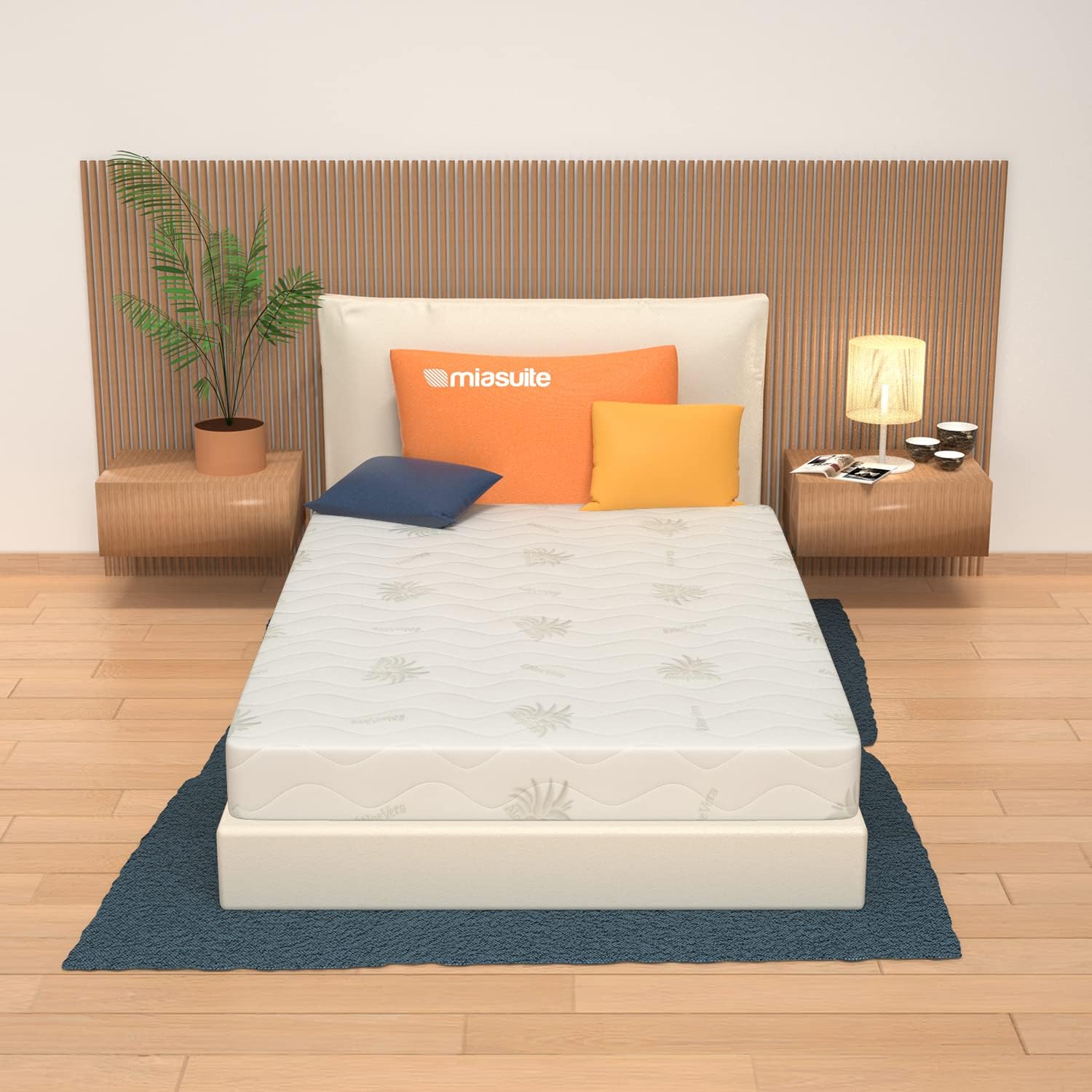 Thumbnail 4 de AILIME SRL Materasso alla Francese Matrimoniale SFODERABILE in Memory Foam 140x200x25 cm – Ortopedico Premium