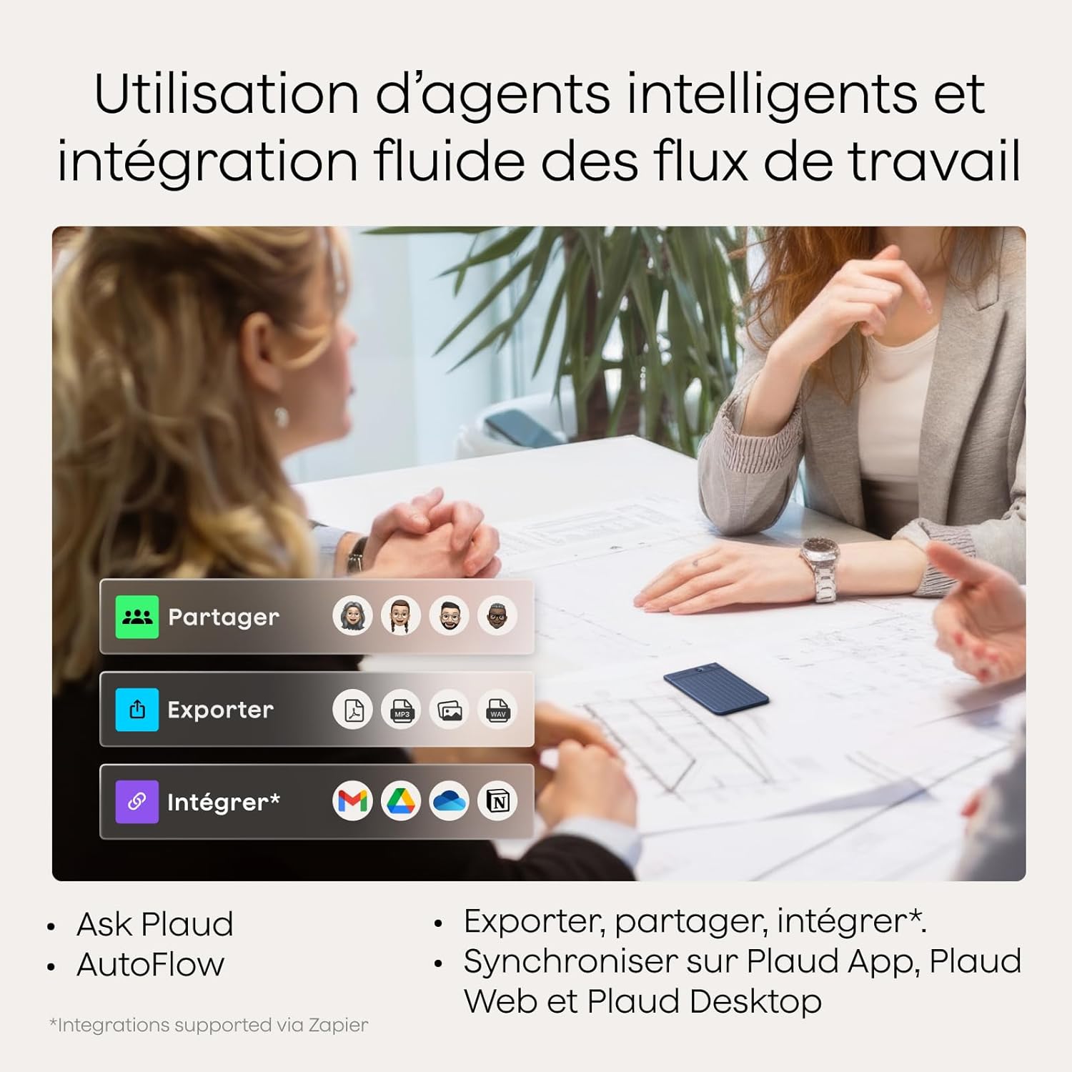 Thumbnail 6 de Plaud Note – Enregistreur Vocal IA avec Étui, transcription et résumé IA