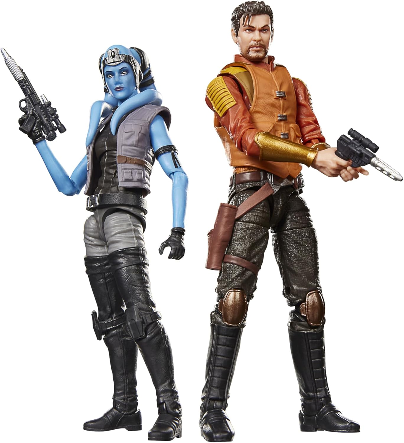 Detalle de Star Wars The Black Series G3196 – figurki Mission Vao i Carth Onasi, 15 cm
