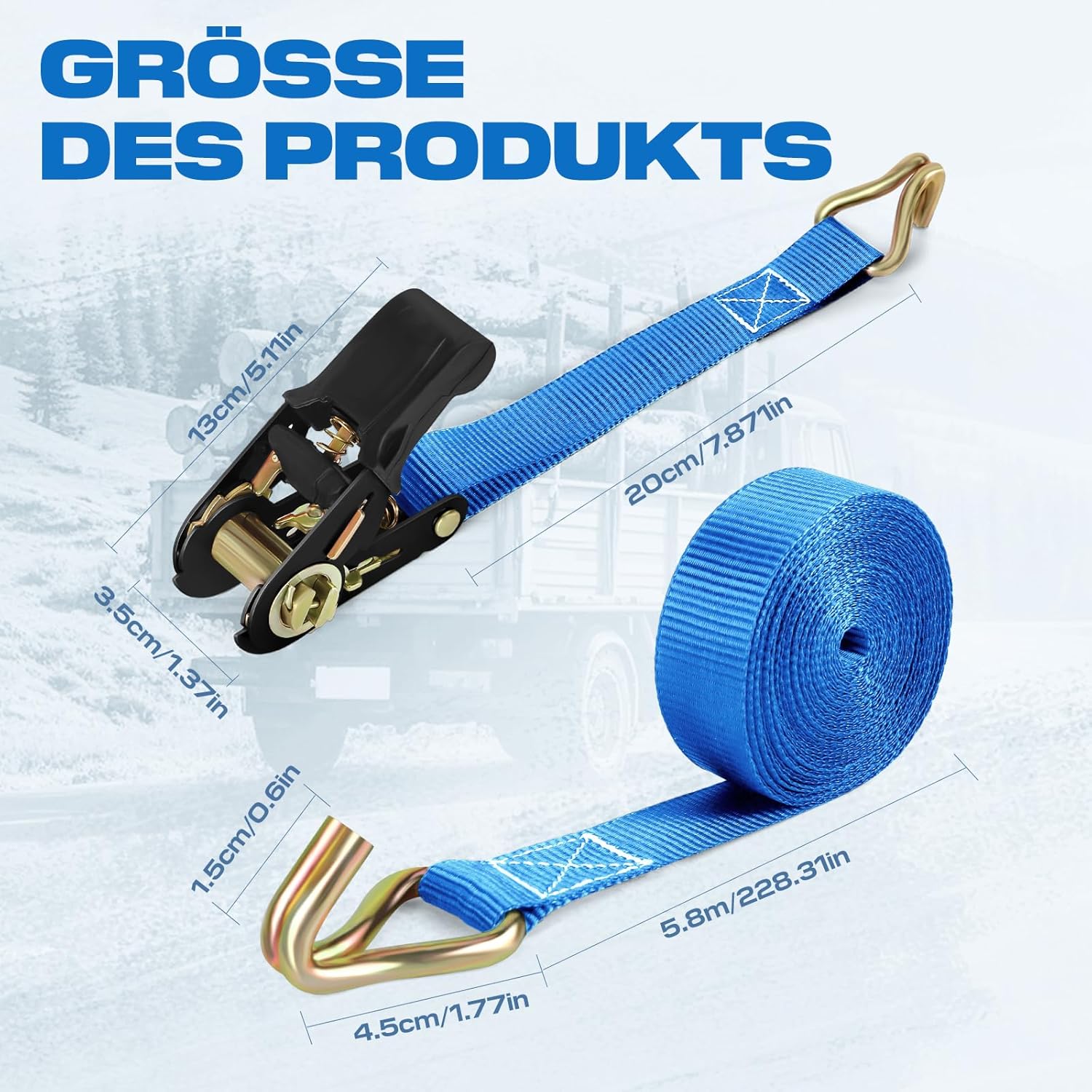 Thumbnail 6 de IAZZCO 6M Spanngurte 25 mm 800 kg