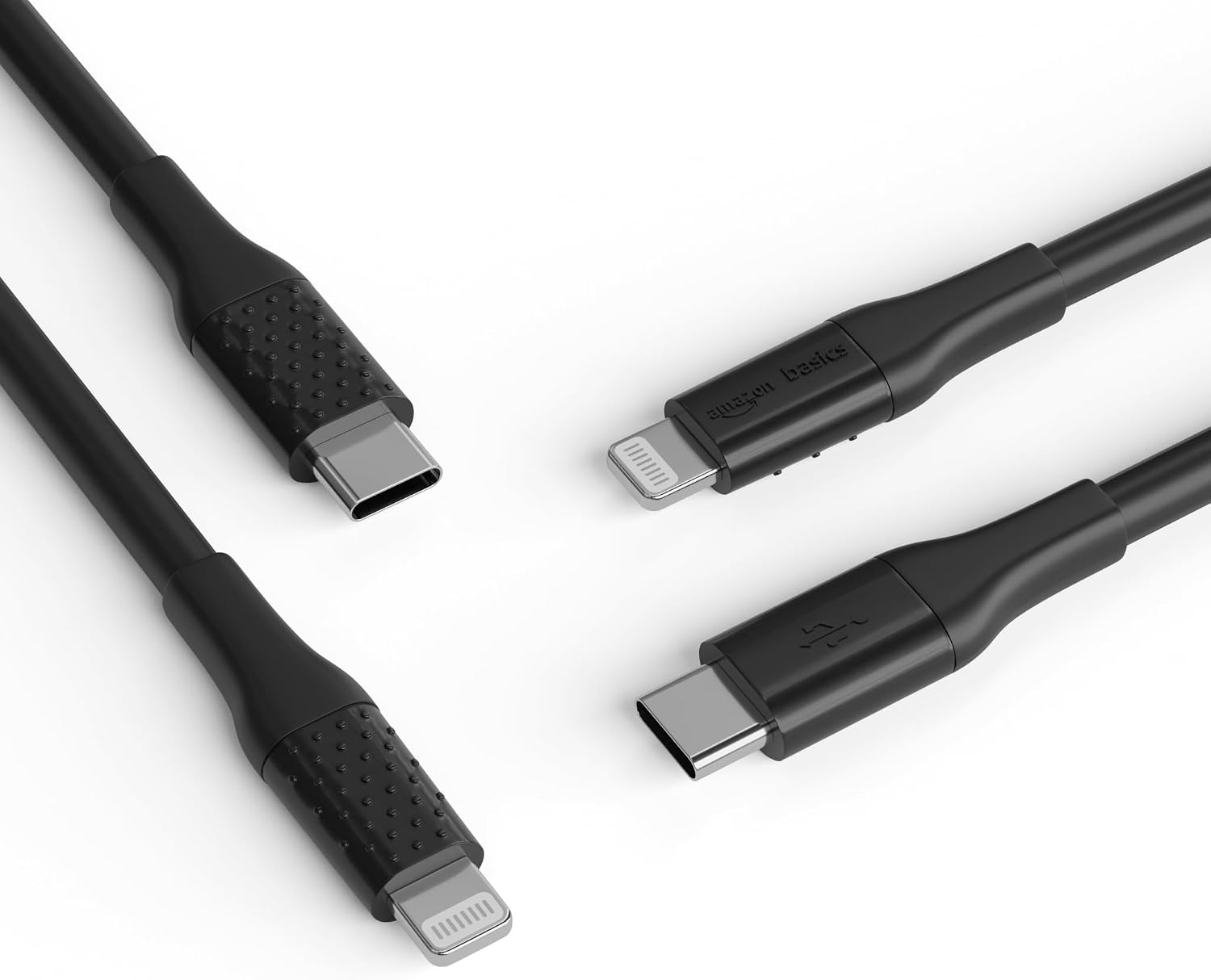 Detalle 2 de Amazon Basics Câble USB 2.0 C vers Lightning 3 m ⚡
