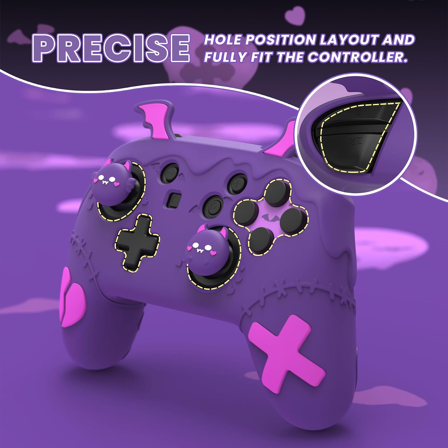 Thumbnail 5 de PlayVital Silikonhülle für Switch Pro Controller