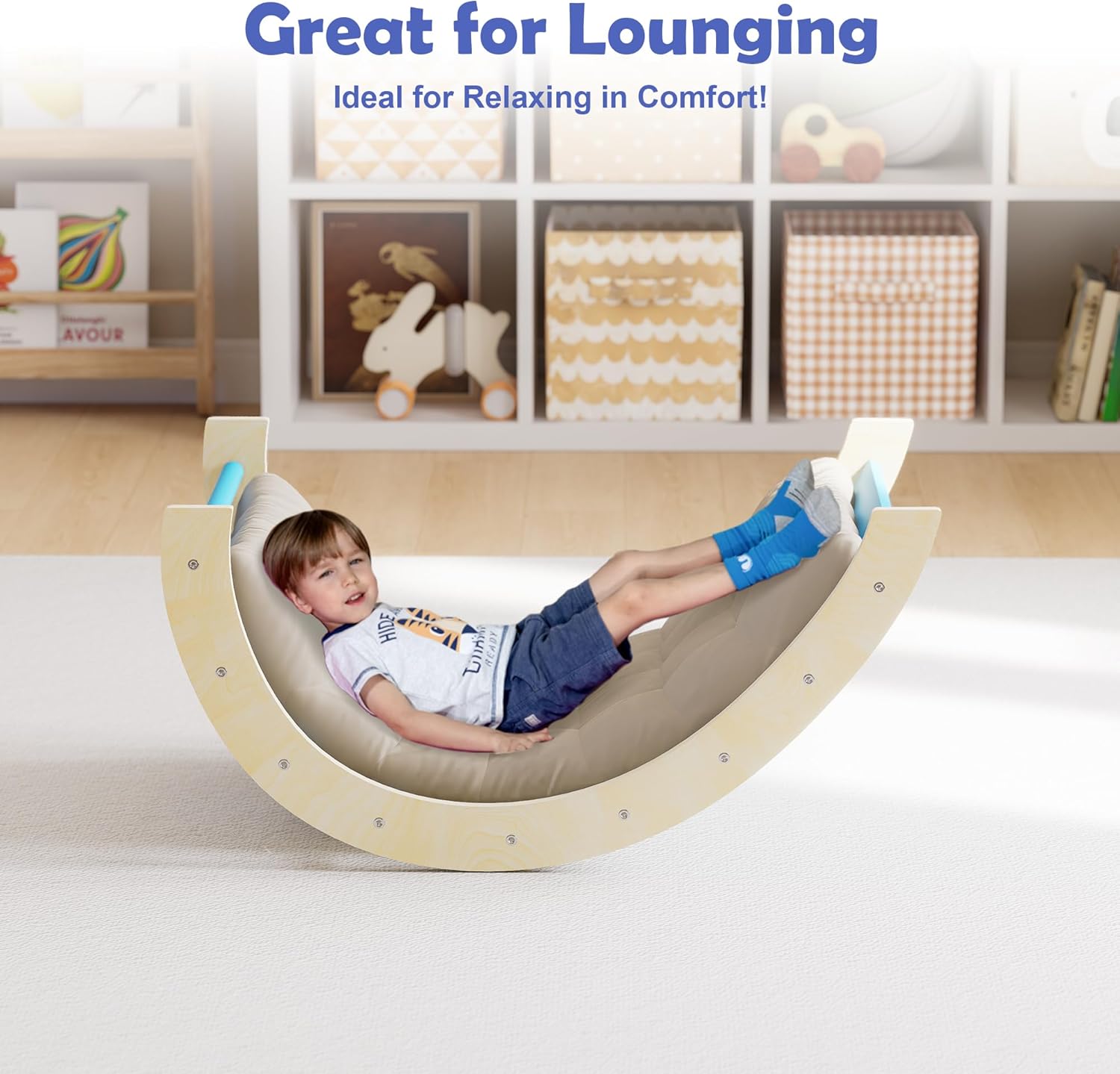 Thumbnail 4 de Puecrof 7-in-1 Montessori Kletterdreieck