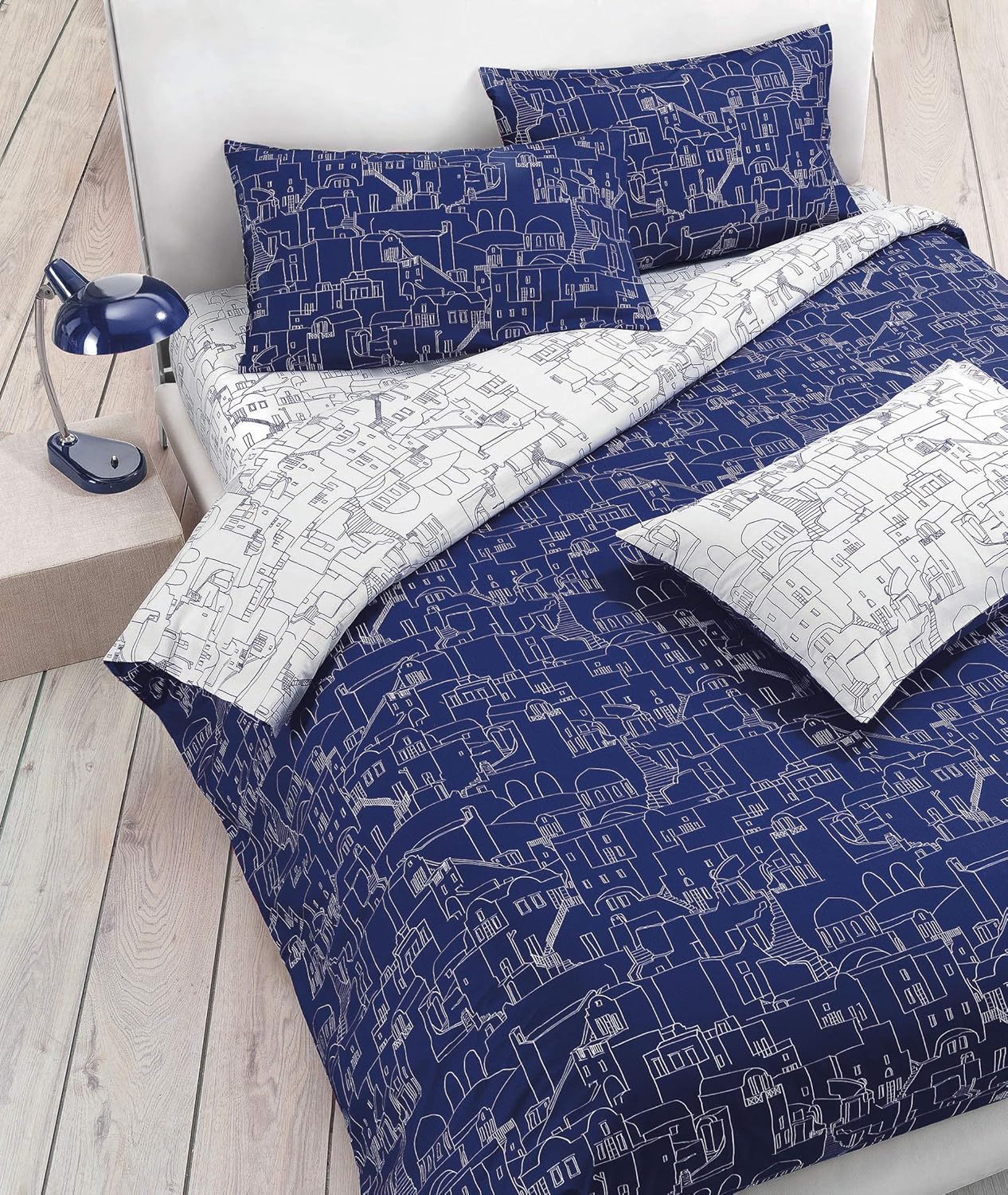 Detalle 2 de Gabel Parure Copripiumino singolo blu