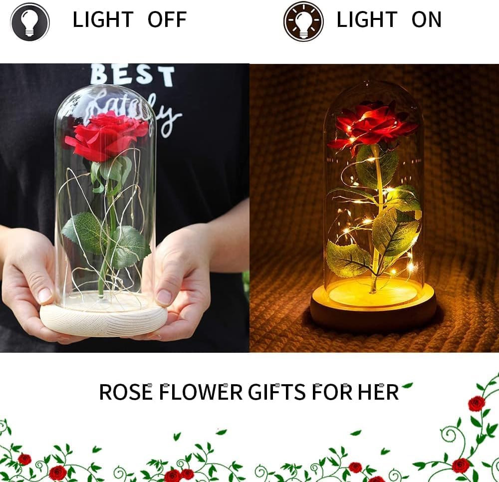 Thumbnail 6 de Dream Loom Rose Eternelle LED, 3 AAA