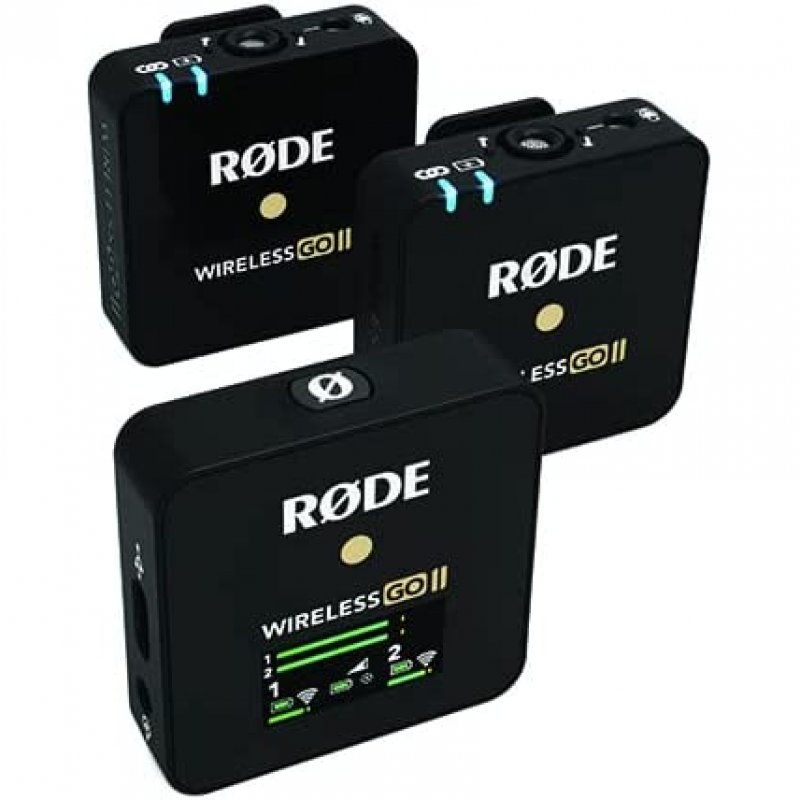 Thumbnail 2 de RØDE Wireless Go II Transmisor Doble: sistema de micrófono inalámbrico de dos canales
