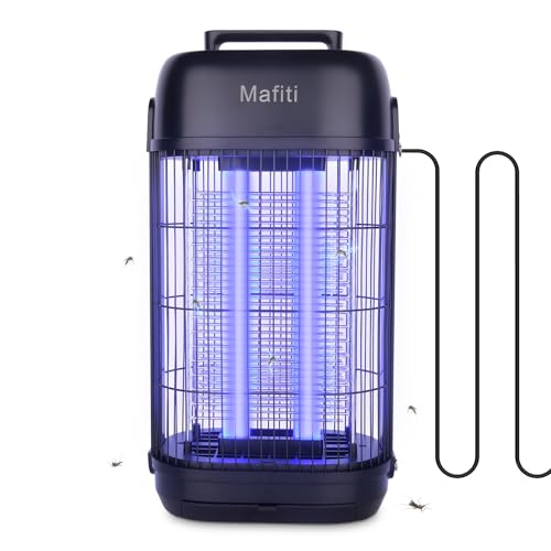Detalle de Mafiti Matamoscas Eléctrico con Luz UV 20W | Trampa interior eficaz para moscas y otros insectos