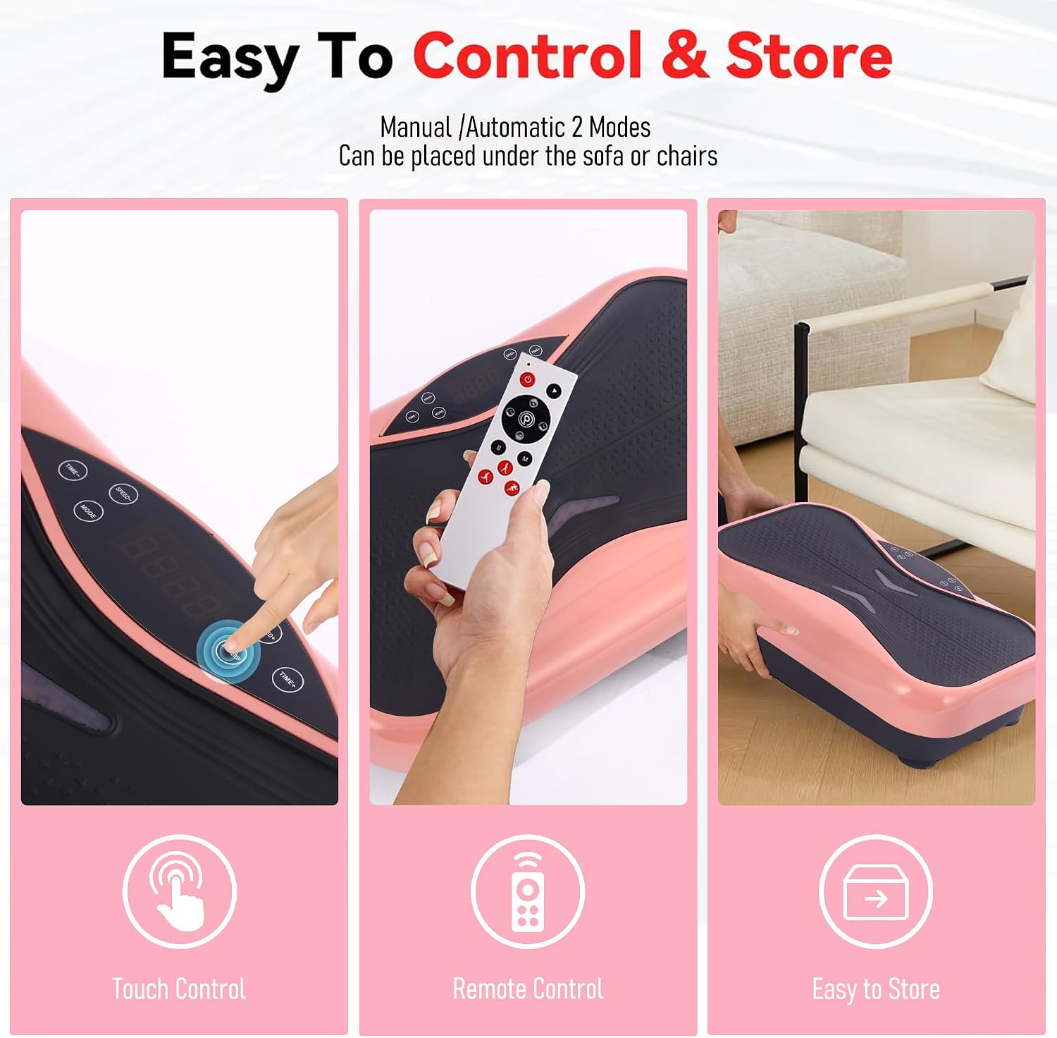 Detalle 2 de Whole Body Vibration Plate 1-180 Speeds