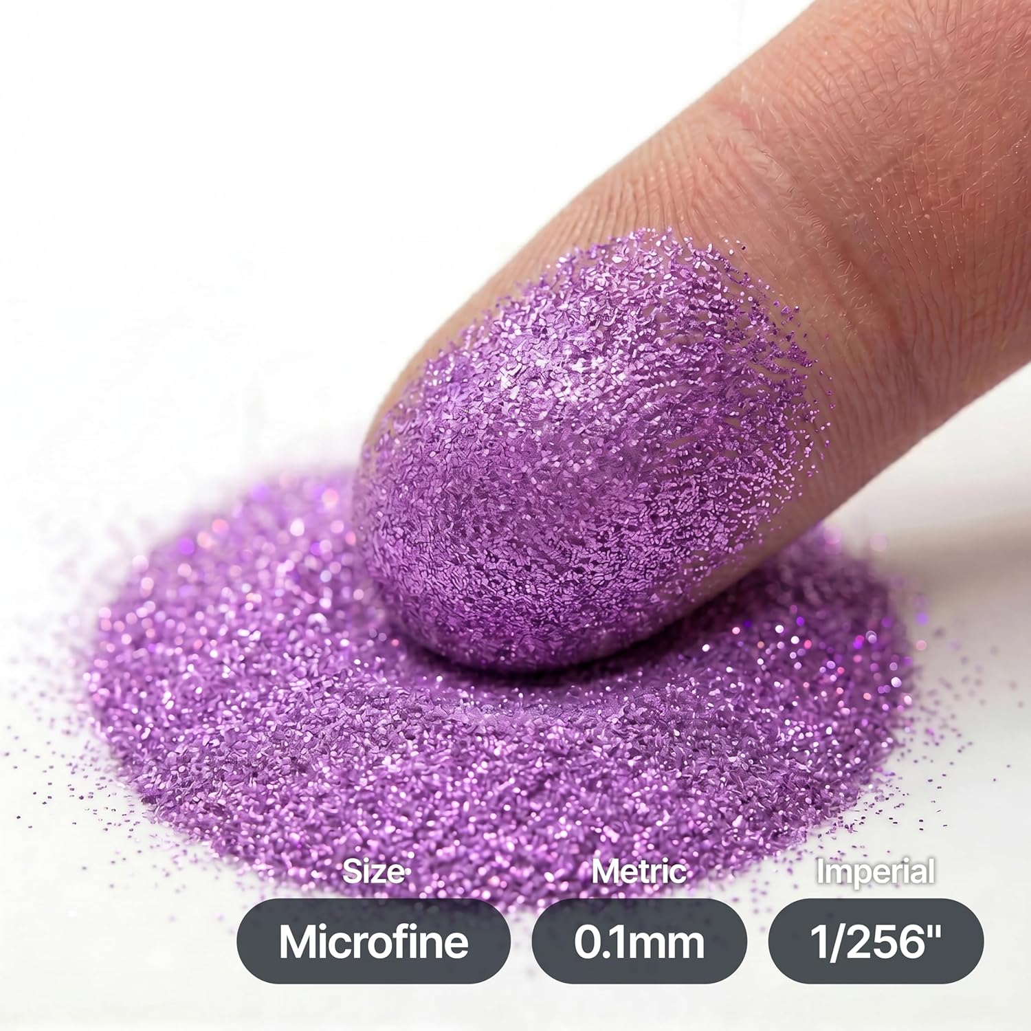 Thumbnail 4 de Hemway Ultra Sparkle Glitter Lavender Purple 100g Microfine