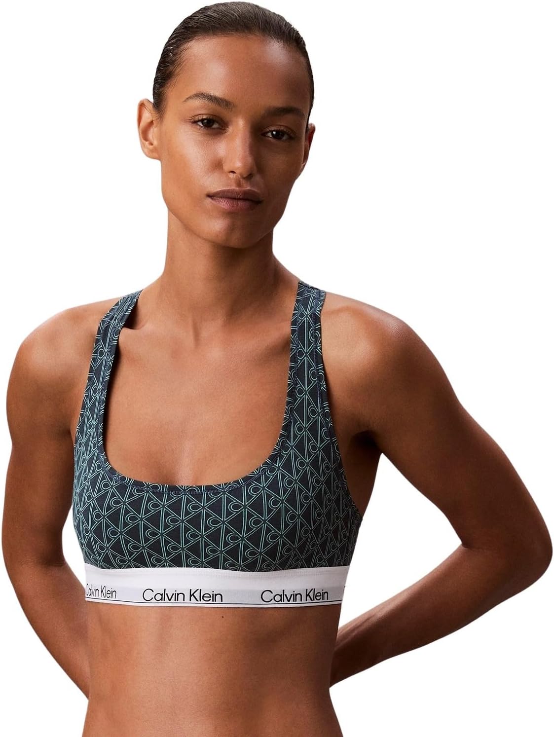 Thumbnail 5 de Calvin Klein Damen Bralette Unlined mit Logobund – Racerback-BH ohne Bügel