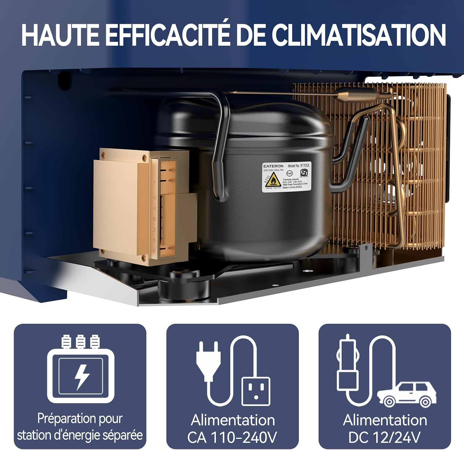 Detalle 2 de BINGI Frigorifero Portatile 42L con compressore