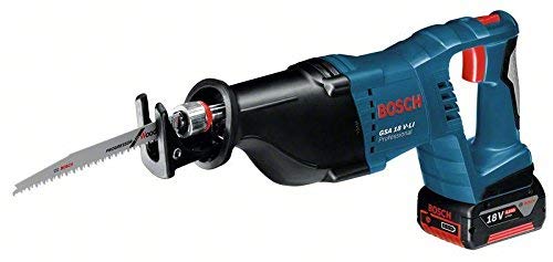 Thumbnail 1 de Bosch Professional scie sabre sans-fil GSA 18 V-LI (18 V) avec 2 batteries 5,0 Ah et L-Boxx