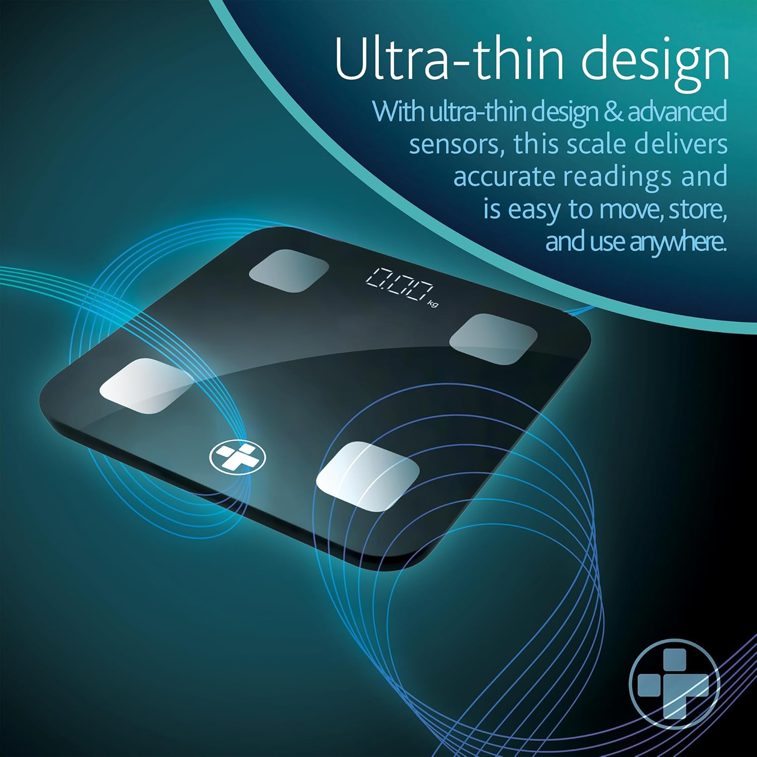 Thumbnail 5 de Reliance Medical Smart BMI Scale: Bluetooth Body Fat & Weight with LED Display
