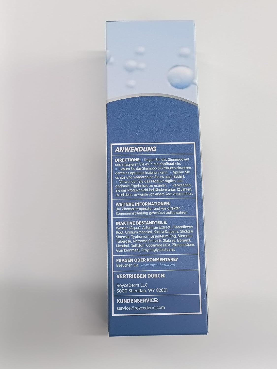 Thumbnail 6 de RoyceDerm Seborrhoisches Schuppenflechte Shampoo für Kopfhaut und Körper