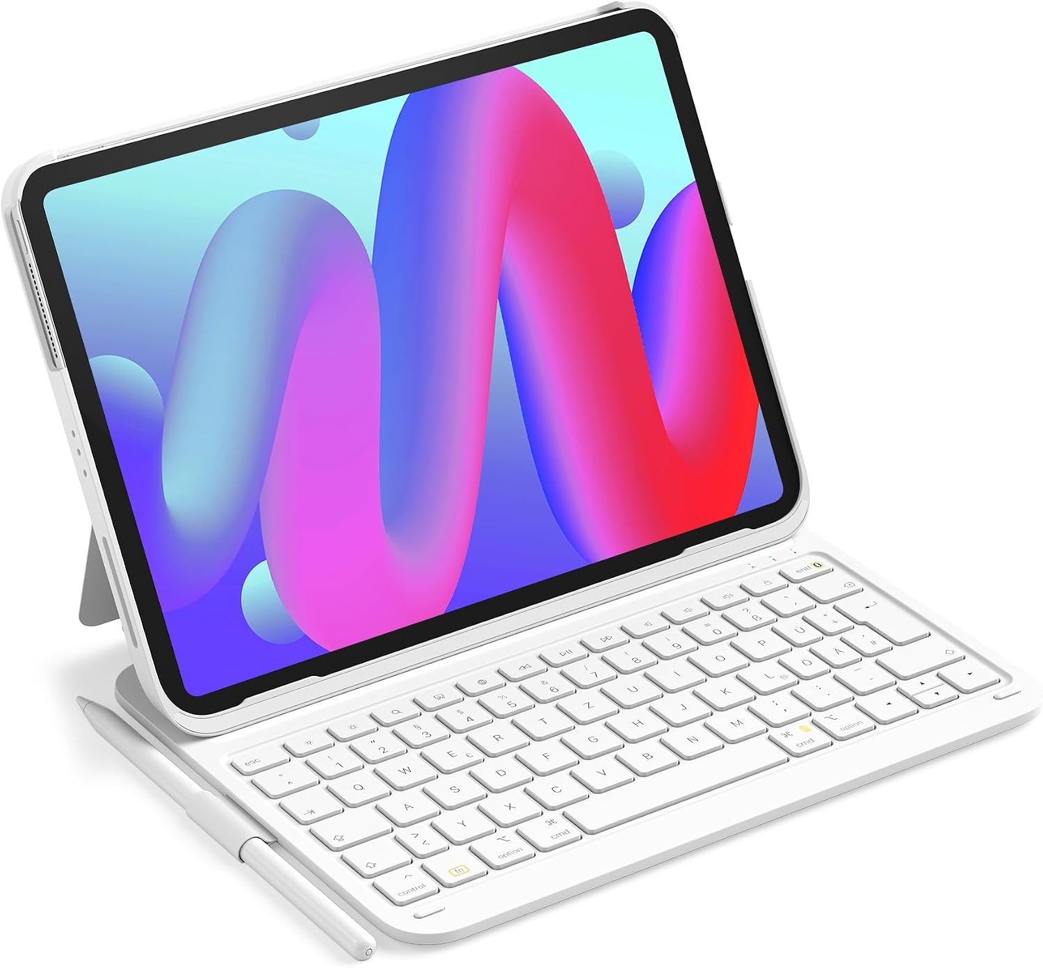 Detalle de Inateck AirTap BK2007 iPad Hülle mit Tastatur 11 Zoll