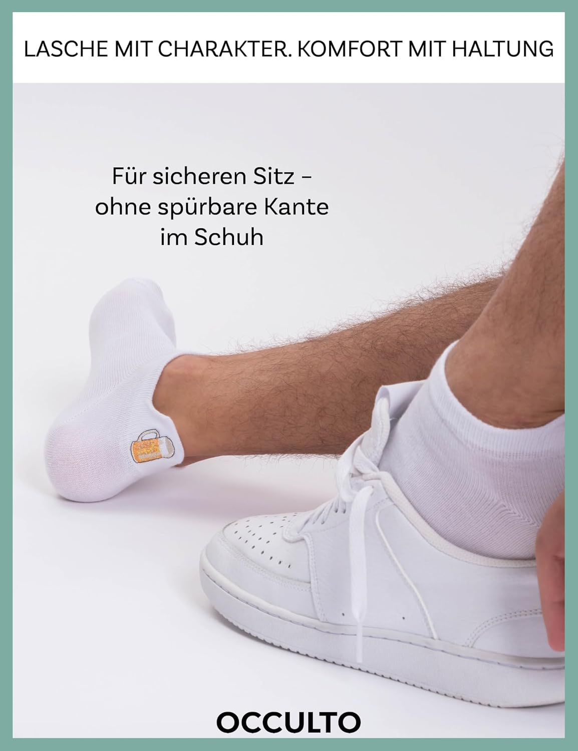 Detalle 2 de Occulto Luca Sneaker Socken 6er Pack