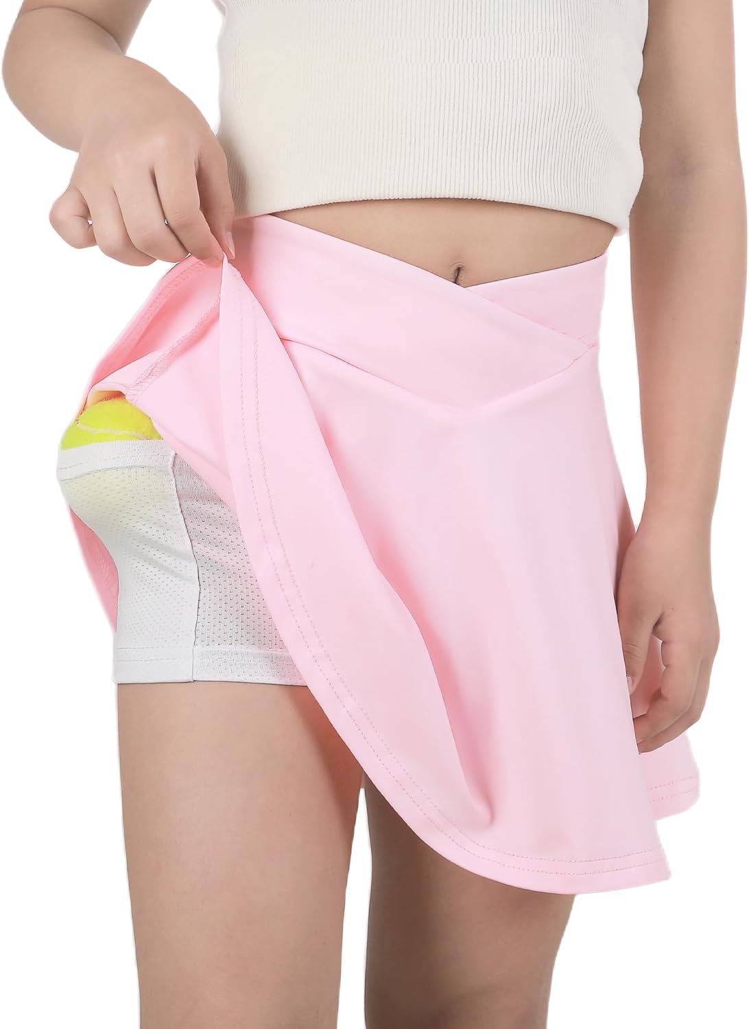 Thumbnail 6 de Tennisrok voor meisjes met geplooide rok, short en 2 zakken