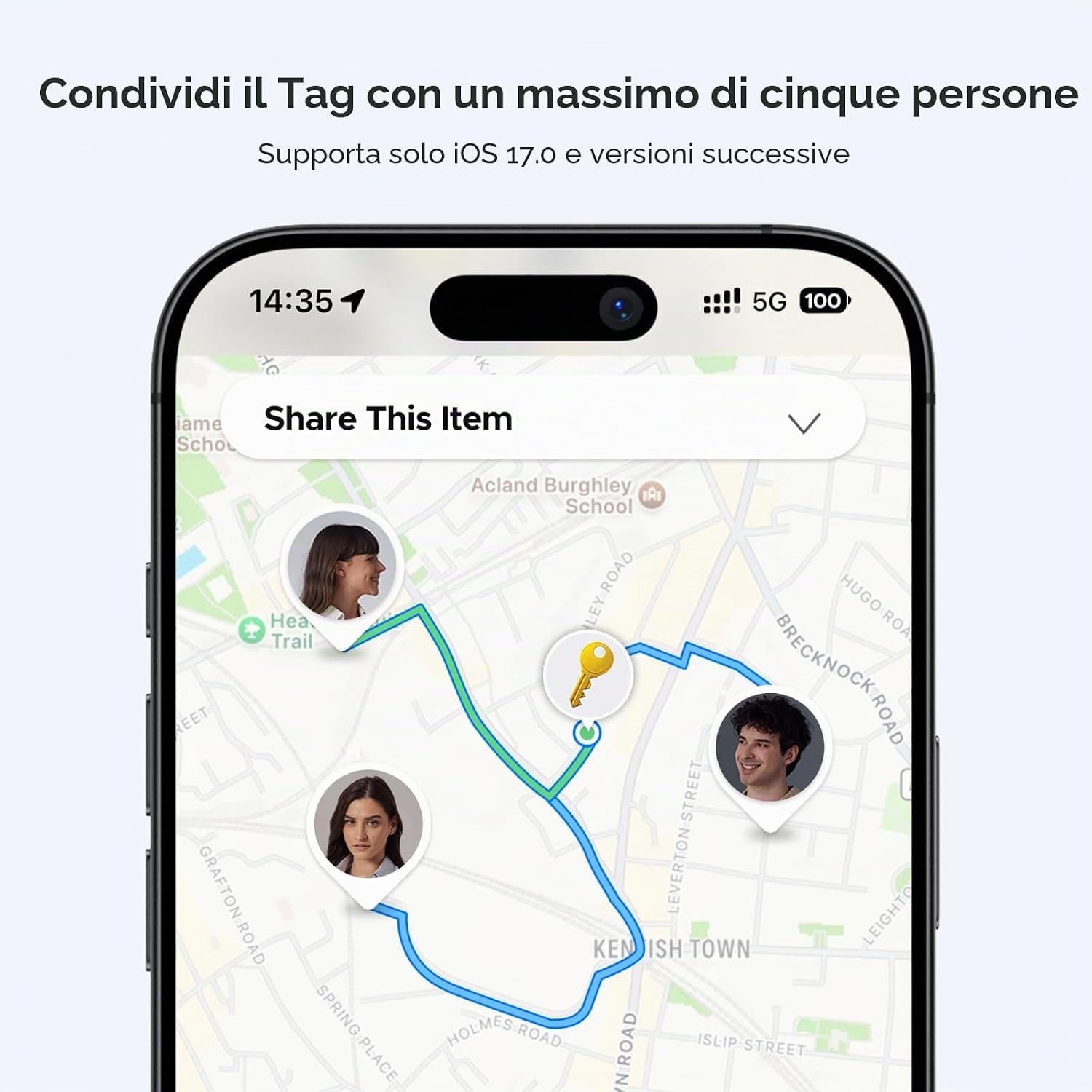 Thumbnail 5 de UGREEN FineTrack Smart Finder tracker 24 mesi